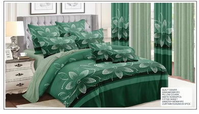 Bedsheet comes with curtains